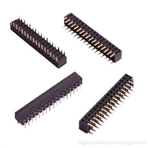 Female Header, 2.0mm Pitch Side Entry Dual Row, Height of 4.4/5.0mm 6815